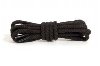 LACES 100 CM BLACK sznurowadła do butów