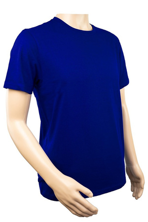 T-SHIRT 180 gsm, 100% bawełna granatowy S