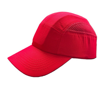 Czapkokask ochronny EDGAR czerwony