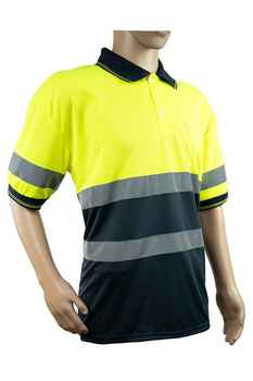 Koszulka polo odblaskowa oberon HV żółta XXXL